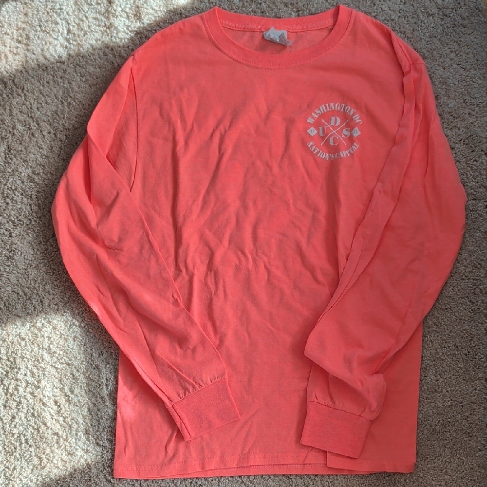 Coral Long Sleeve Shirt - Washington DC